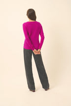 Pull Col V - Joan - Violine