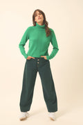 Roll Neck Jumper - Lilly - Mint