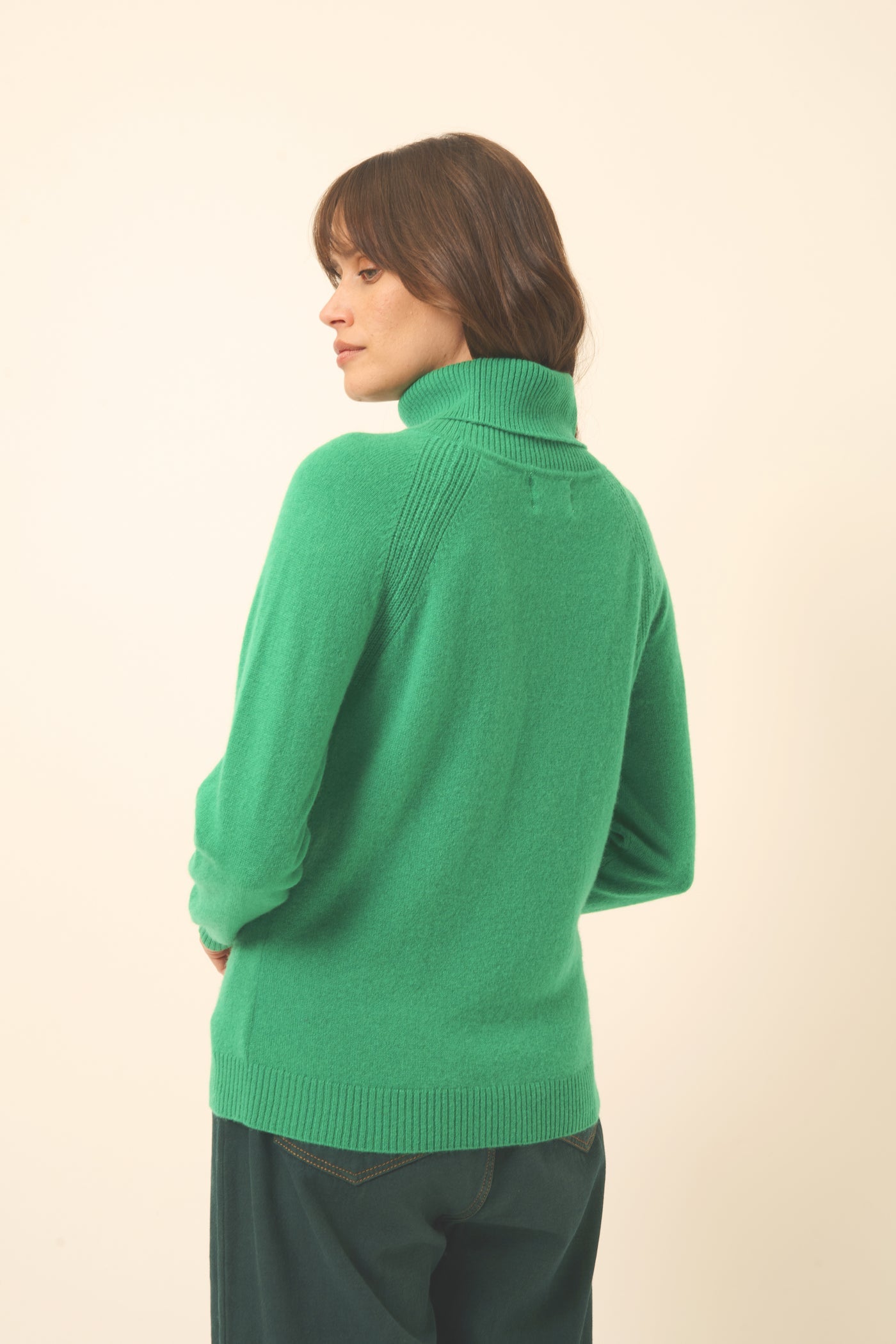 Roll Neck Jumper - Lilly - Mint