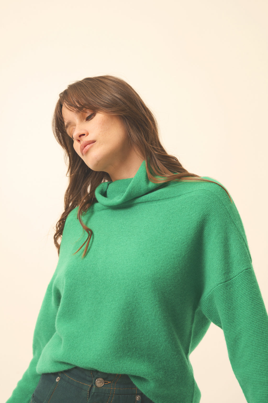 Pull Col Roulé - Blantyre - Menthe