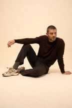 Just Cashmere - Crew-Neck Jumper - Howard - Coffee