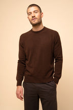Just Cashmere - Crew-Neck Jumper - Howard - Coffee