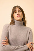Pull Col Roulé - Lexie - Caribou Chiné