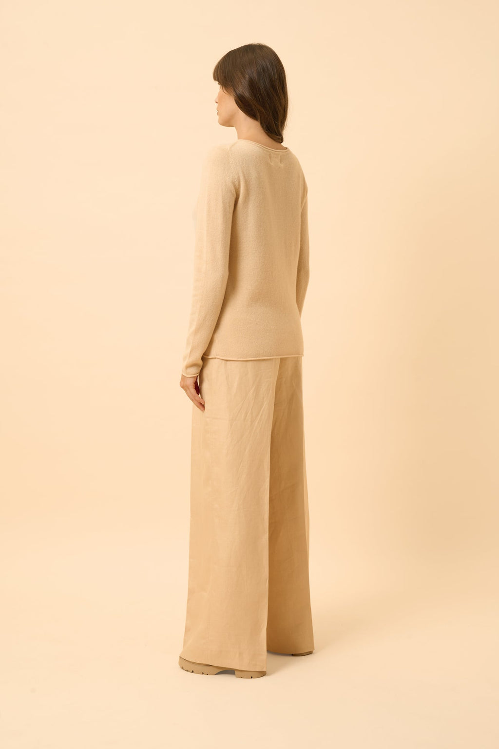 Pull Col Bateau - Grace - Beige