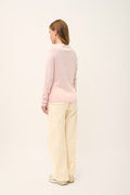 Crew-Neck Jumper - Jane - Powder