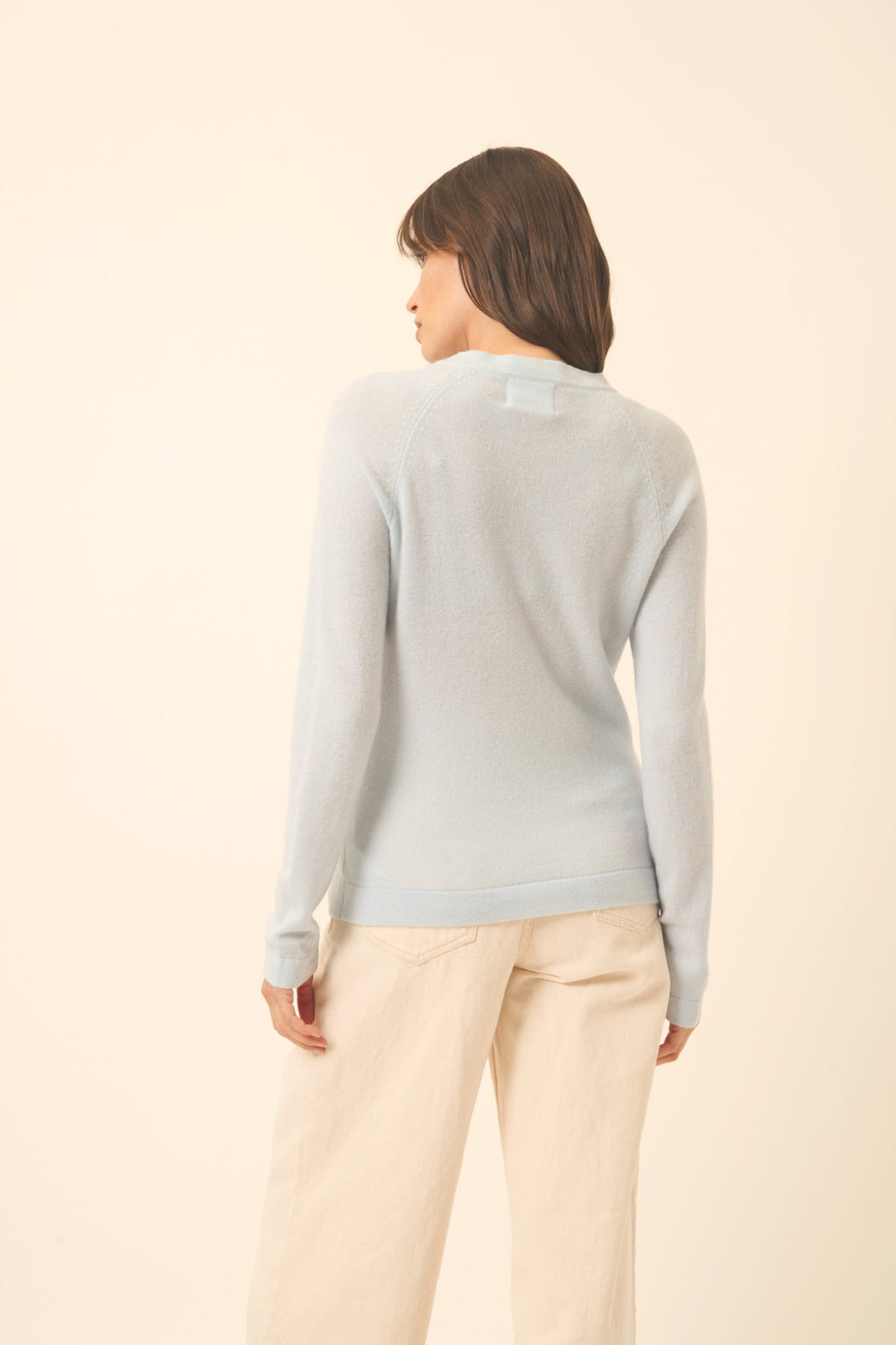 Round-Neck Jumper - Jane - Givre