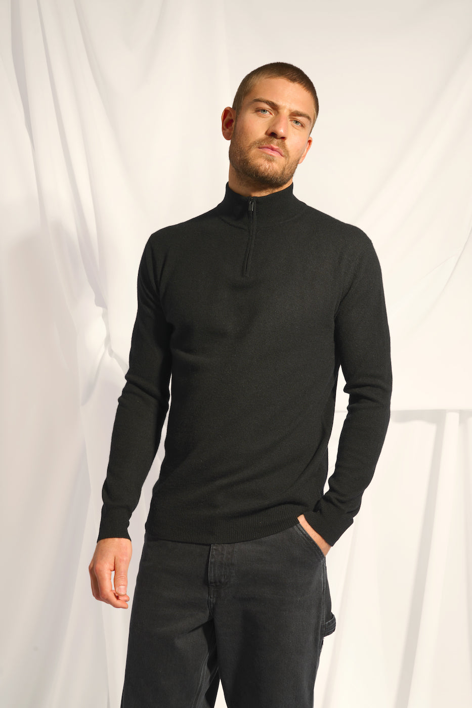 Pull Camionneur - Bradley - Noir