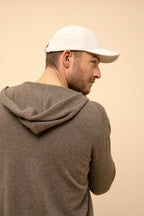 Gilet Zippé Capuche - Elliot - Taupe Chiné