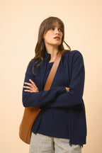 Gilet Zippé Col Montant - Ayr - Navy