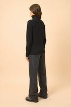 Pull Col Roulé - Udny - Noir