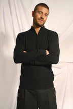 Pull Camionneur Nour - Noir