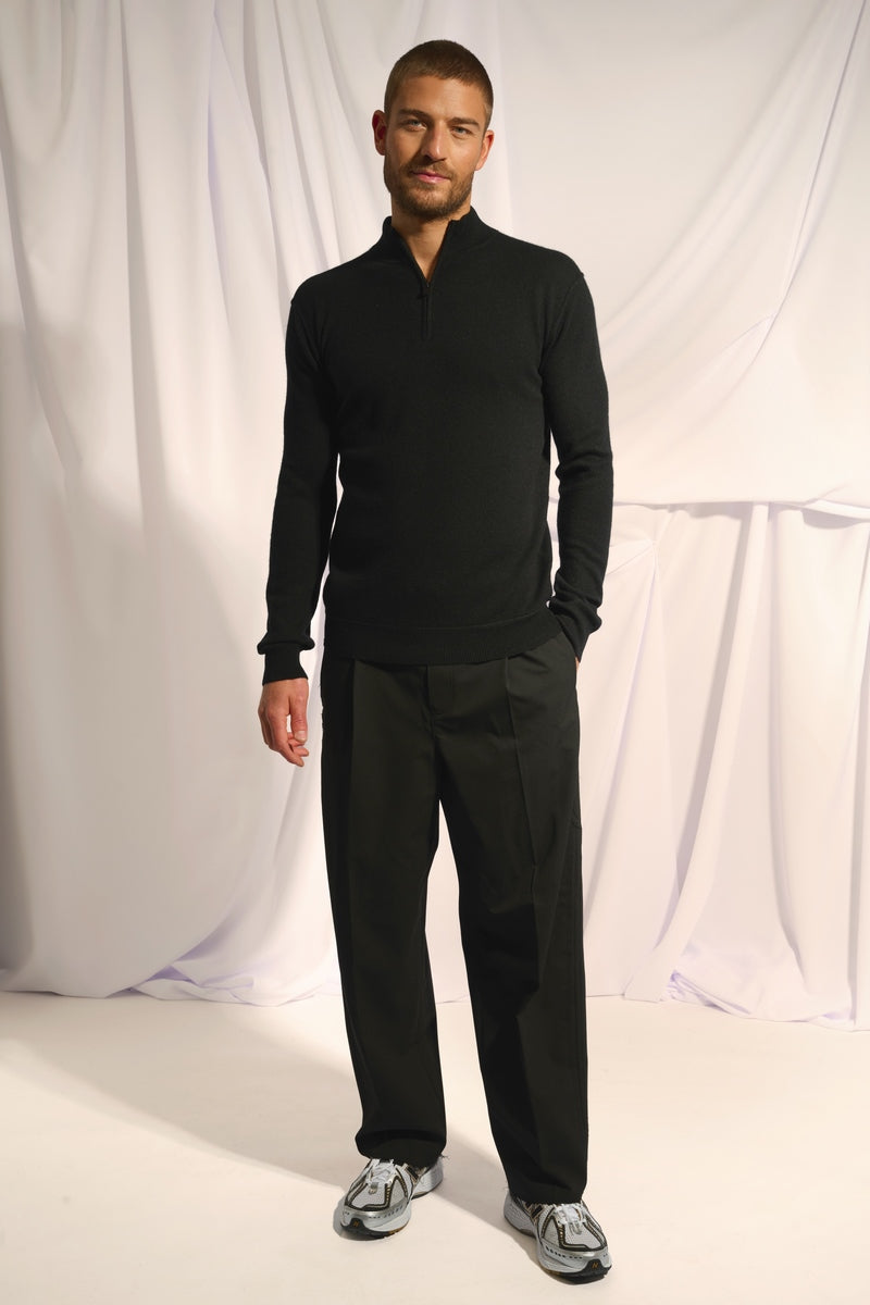 Pull Camionneur Nour - Noir