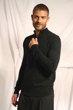 Pull Camionneur Nour - Noir
