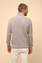 Pull Col Roulé 4 Fils - Noi - Nuage Chiné