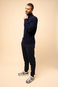4-Ply Roll-Neck Jumper Noi - Navy