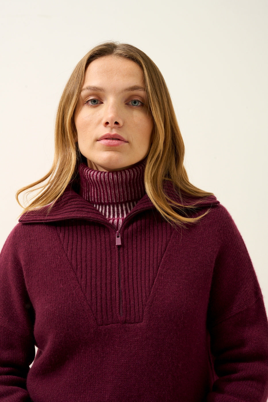 Pull Camionneur 6 Fils - Akar - Mûre