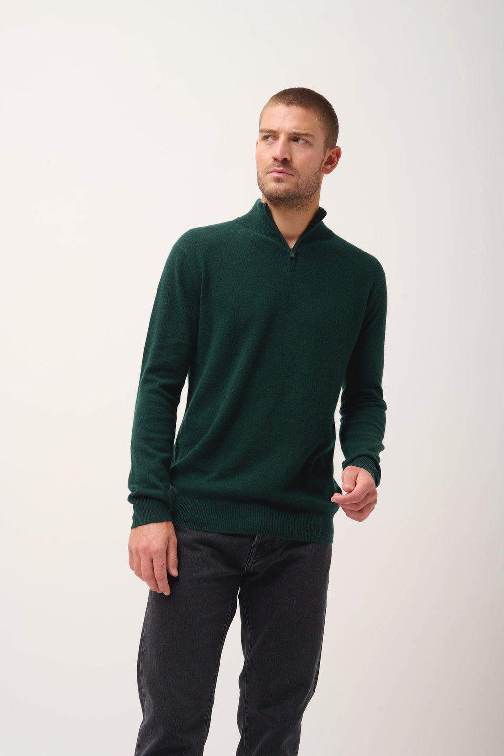 Trucker Sweater - Bradley - Cypress