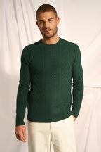 Pull Col Rond 4 Fils - Thurid - Cyprès