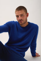 Pull Col Rond 4 Fils - Gabin - Outremer
