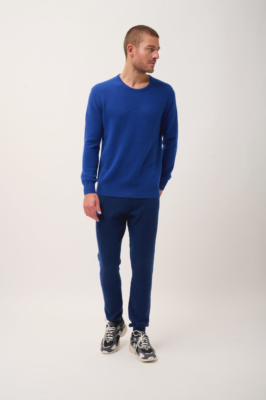 Pull Col Rond 4 Fils - Gabin - Outremer