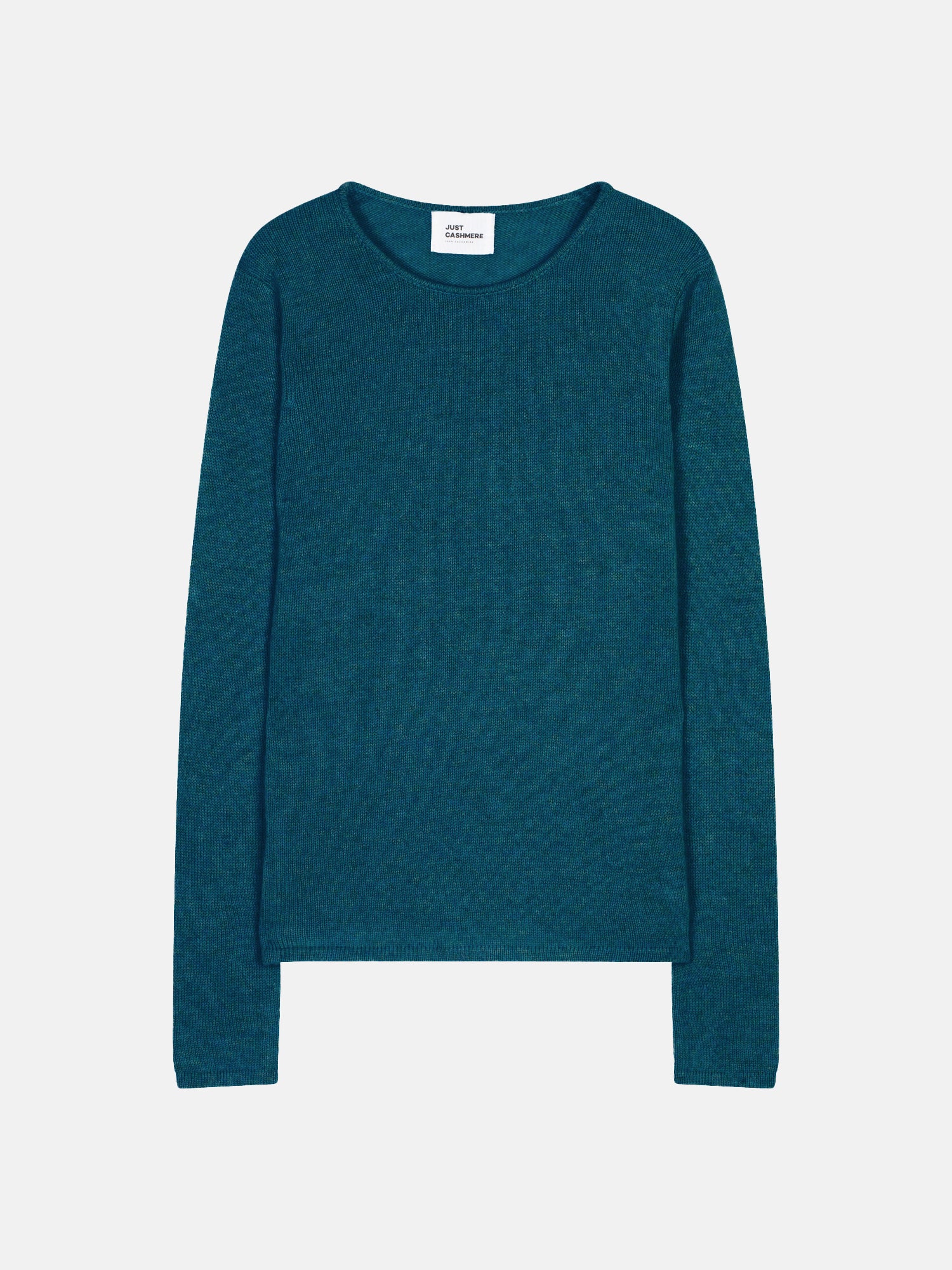 Pull Col Rond 4 Fils Joyce - 100% Cachemire 4 Fils - Paon - Femme
