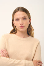 Pull Col Rond - Jane - Sable