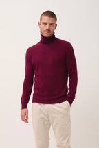 Pull Col Roulé - Connor - Bordeaux
