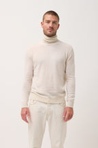 Pull Col Roulé - Connor - Neige