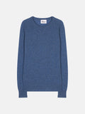 Pull Col Rond - Helen - Bleu Denim