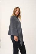 Poncho 4 Cabos - Ashley - Antracita Jaspeado
