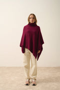 Poncho 4 Hilos - Ashley - Burdeos