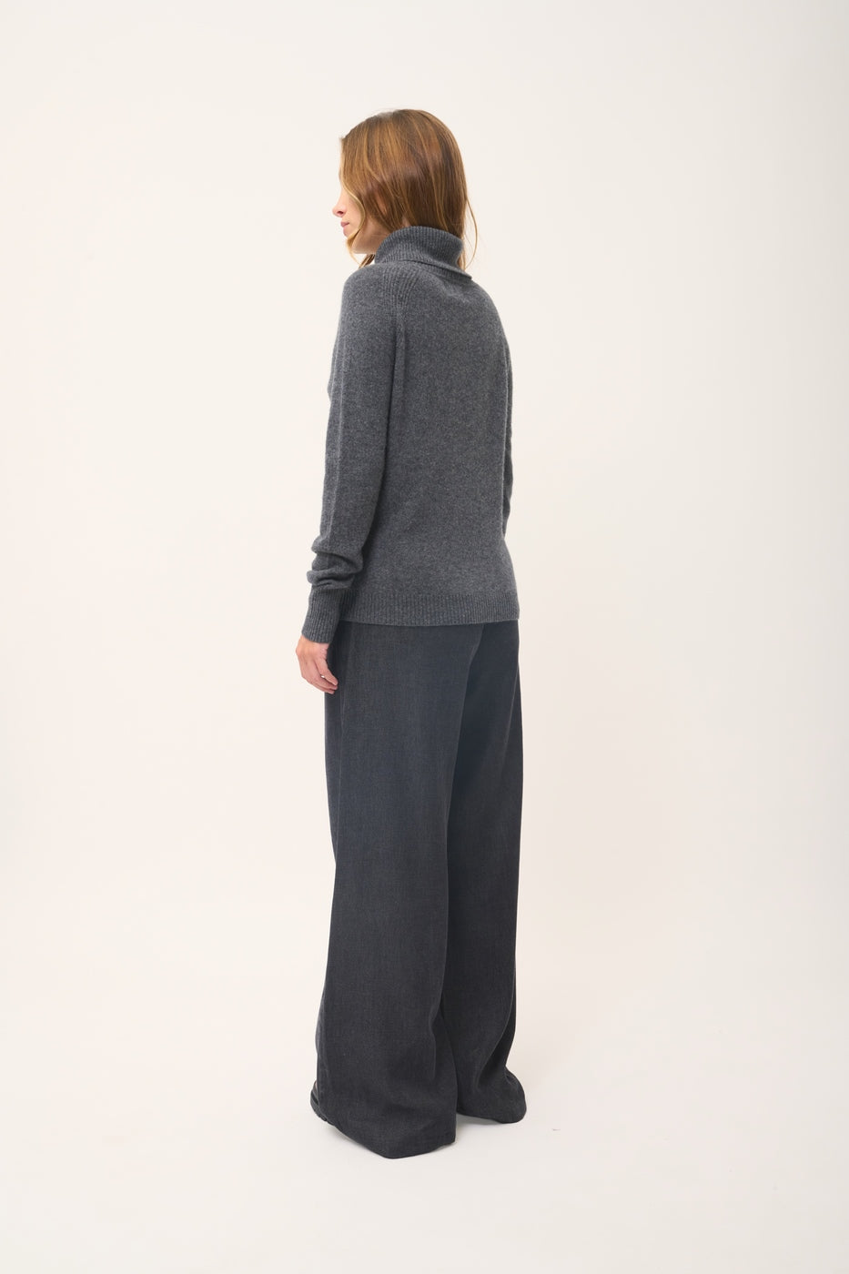 Pull Col Roulé - Lilly - Anthracite Chiné