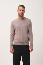 Crew-Neck Jumper - Howard - Mottled Caribou