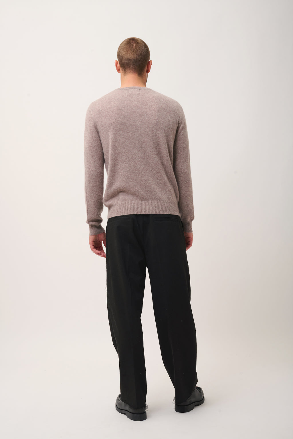 Crew-Neck Jumper - Howard - Mottled Caribou