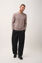 Crew-Neck Jumper - Howard - Mottled Caribou