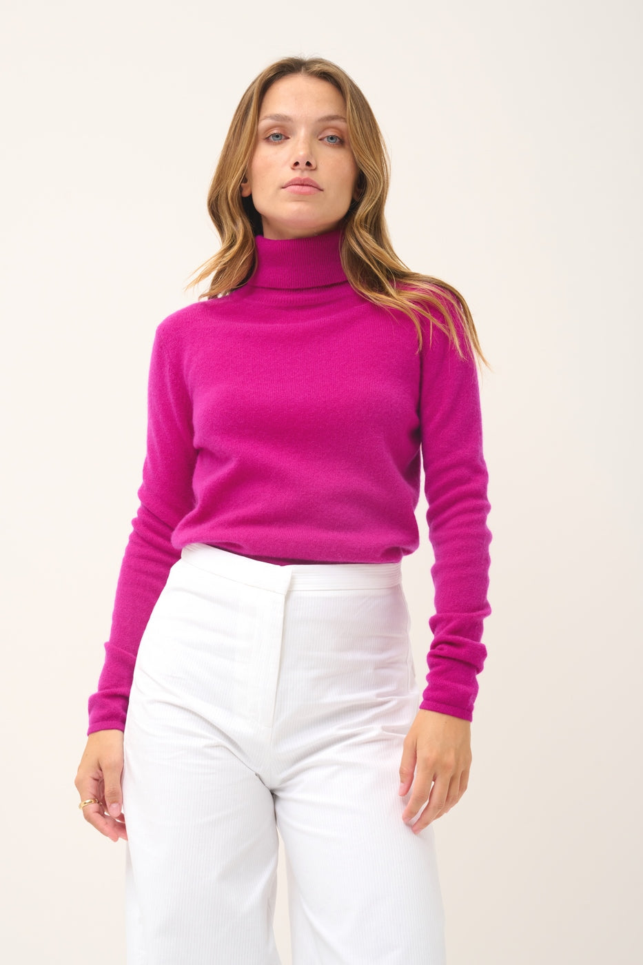 Jersey Cuello Vuelto - Ava - Violeta