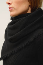 Écharpe Carrée Huacho - Noir - Mixte