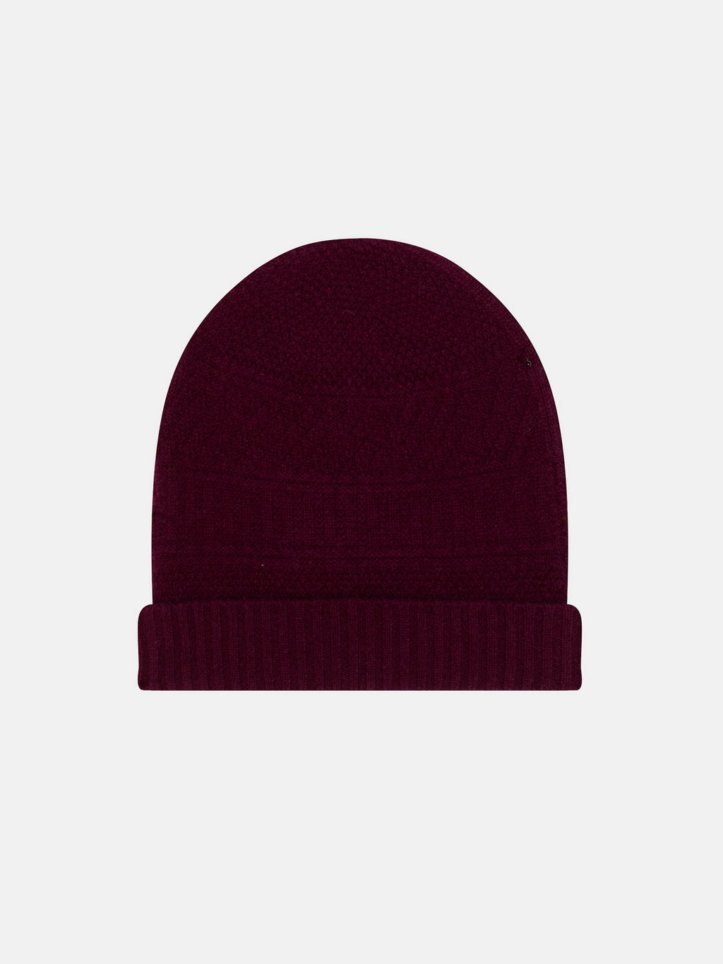 4-Ply Beanie - Ember - Bordeaux