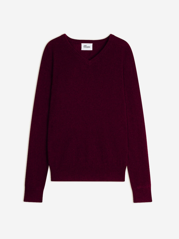 Pull Col V - Walt - Mûre