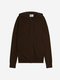 Gilet Zippé Capuche - Elliot - Choco