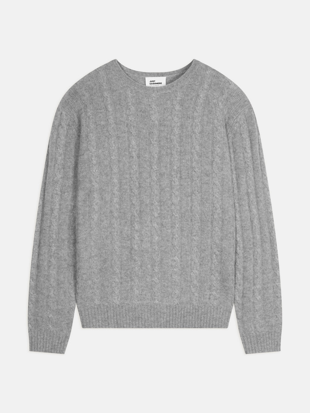 Pull Col Rond 4 Fils - Darri - Nuage Chiné