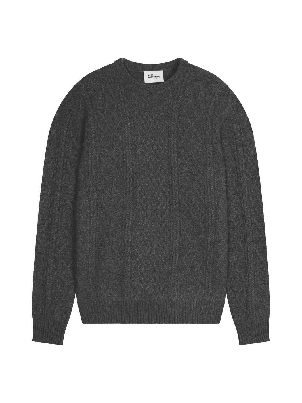 Pull Col Rond 4 Fils - Thurid - Anthracite Chiné