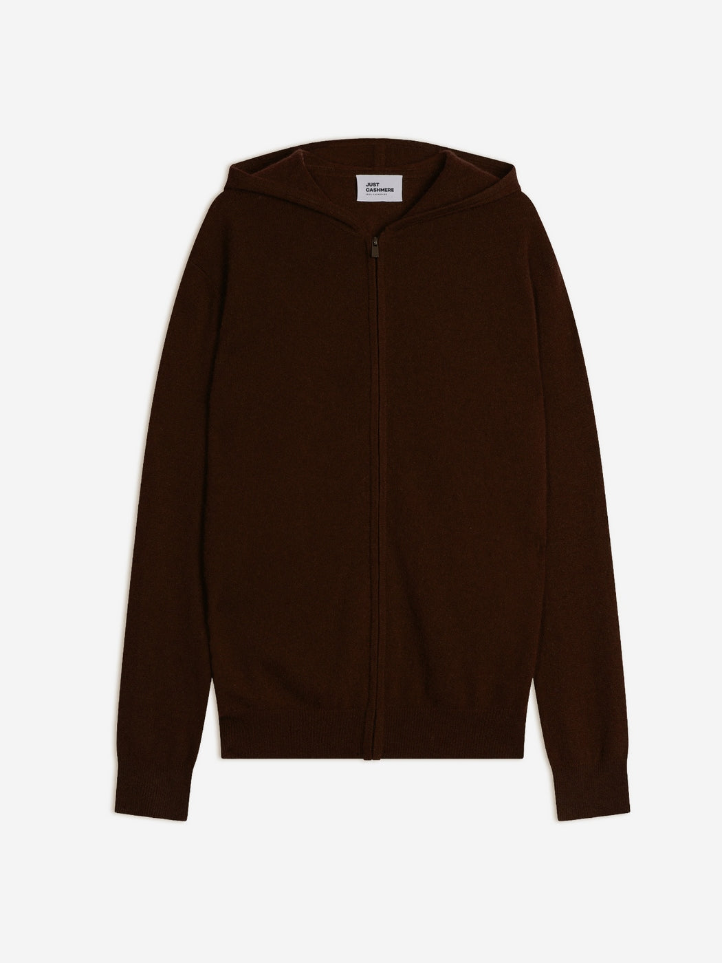 Gilet Zippé Capuche - Elliot - Café