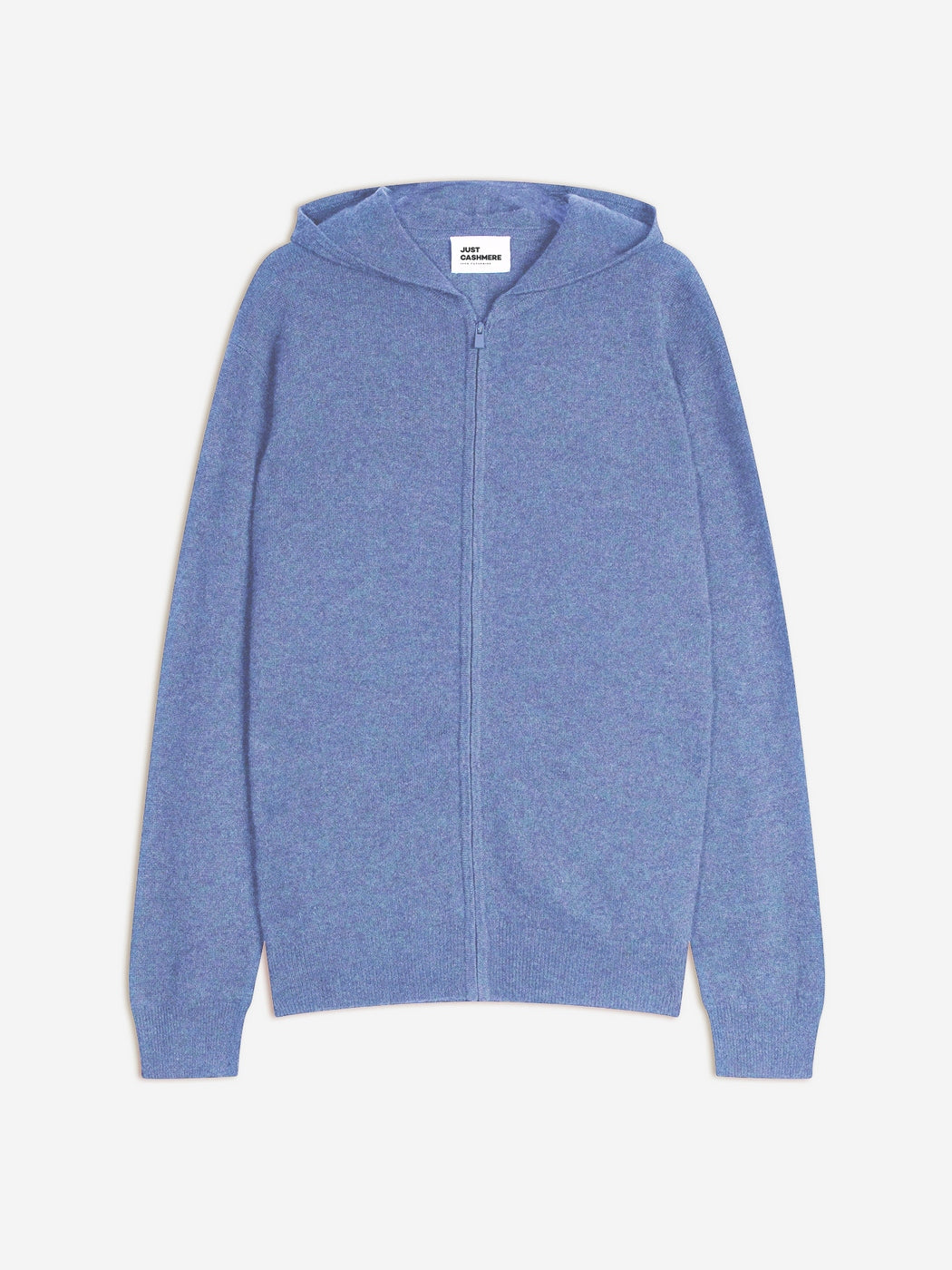Gilet Zippé Capuche - Elliot - Sky Chiné