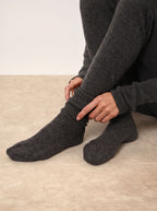Chaussettes 4 Fils Dayaya - Anthracite Chiné - Acc