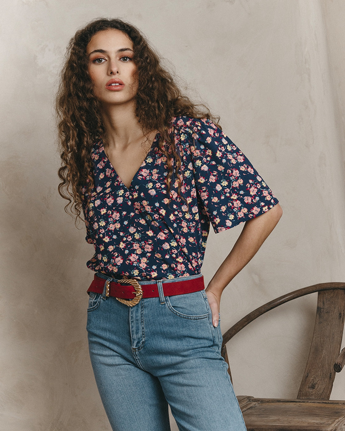 Blusa Jules - Marino