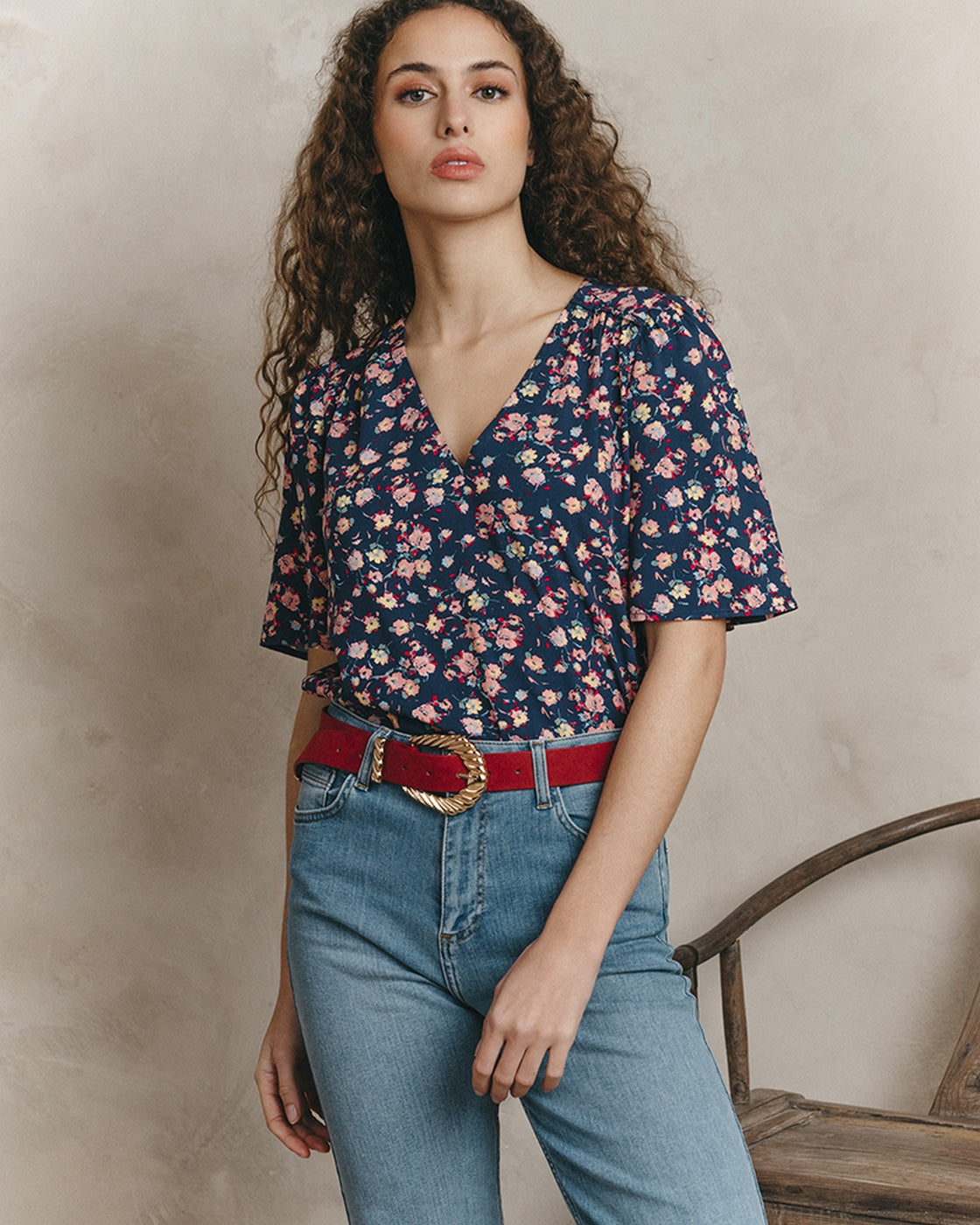 Blusa Jules - Marino