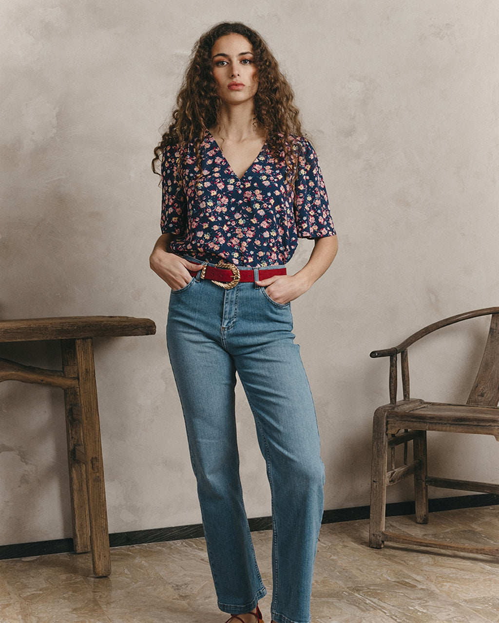 Blusa Jules - Marino