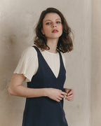 Vestido Corto Juliette - Marino