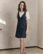 Vestido Corto Juliette - Marino